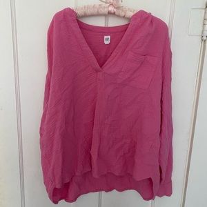 Pink Gap Blouse